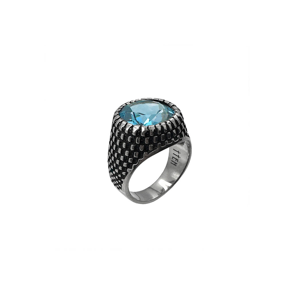 CASTLE RING (AQUAMARINE)