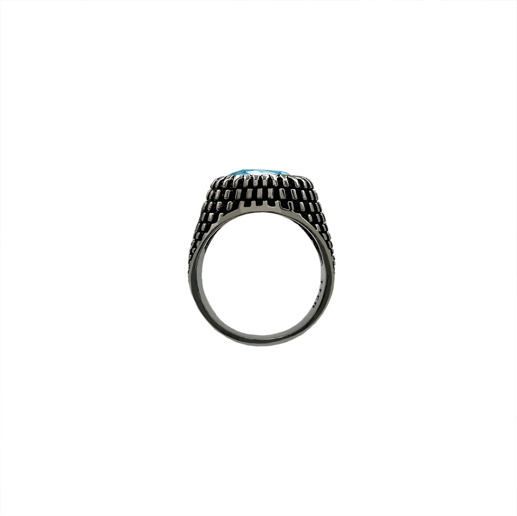 CASTLE RING (AQUAMARINE)