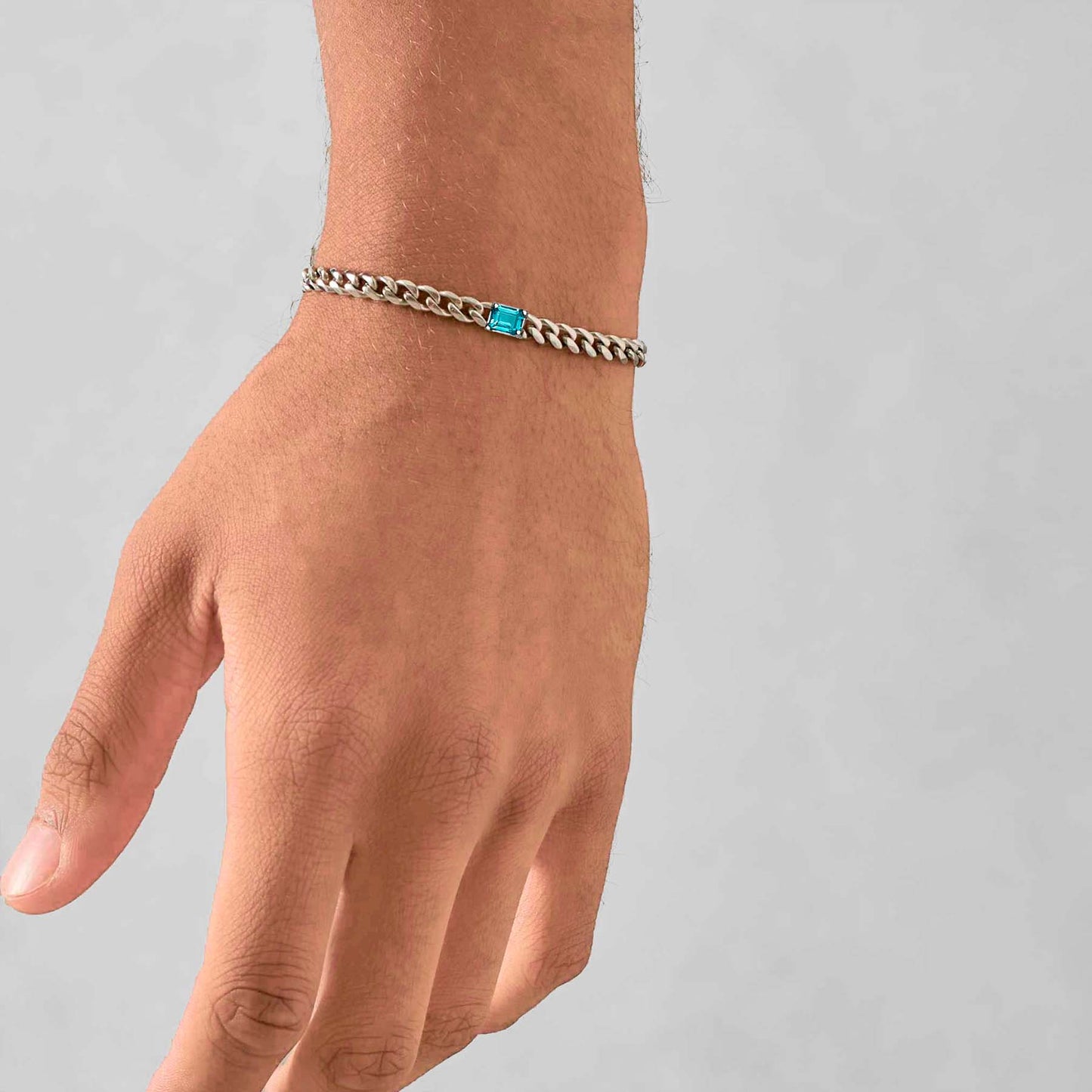 BLUE TOPAZ PRINCE BRACELET