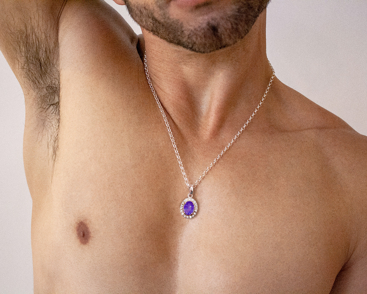 MAGNUS PENDANT ( AMETHYST )