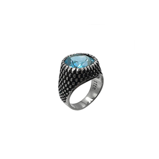 CASTLE RING      (AQUAMARINE)