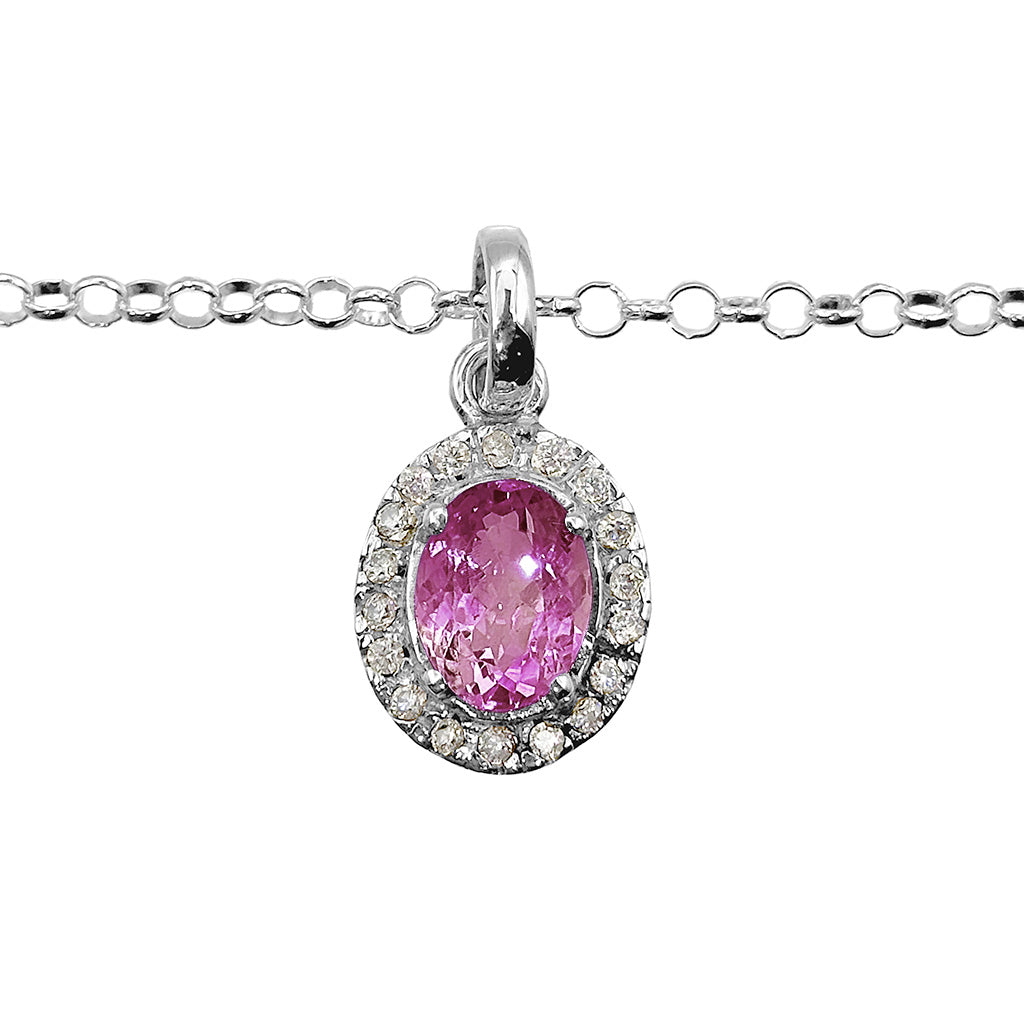 SENATOR PENDANT (PINK TOPAZ) - best quality handmade sterling silver ...