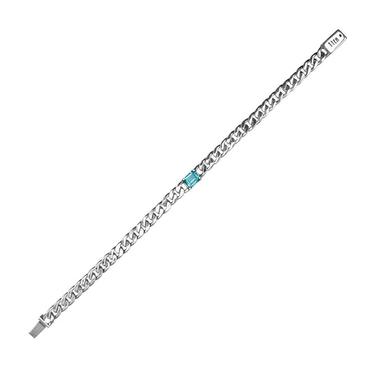BLUE TOPAZ PRINCE BRACELET