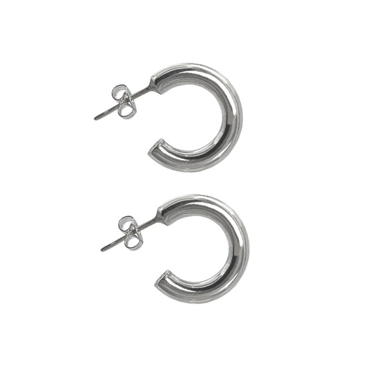 CHUNKY HOOP EARRINGS 17 MM