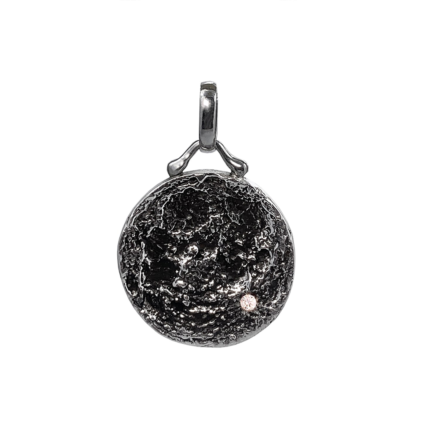 MOON ( MOISSANITE ) WITH CHAIN