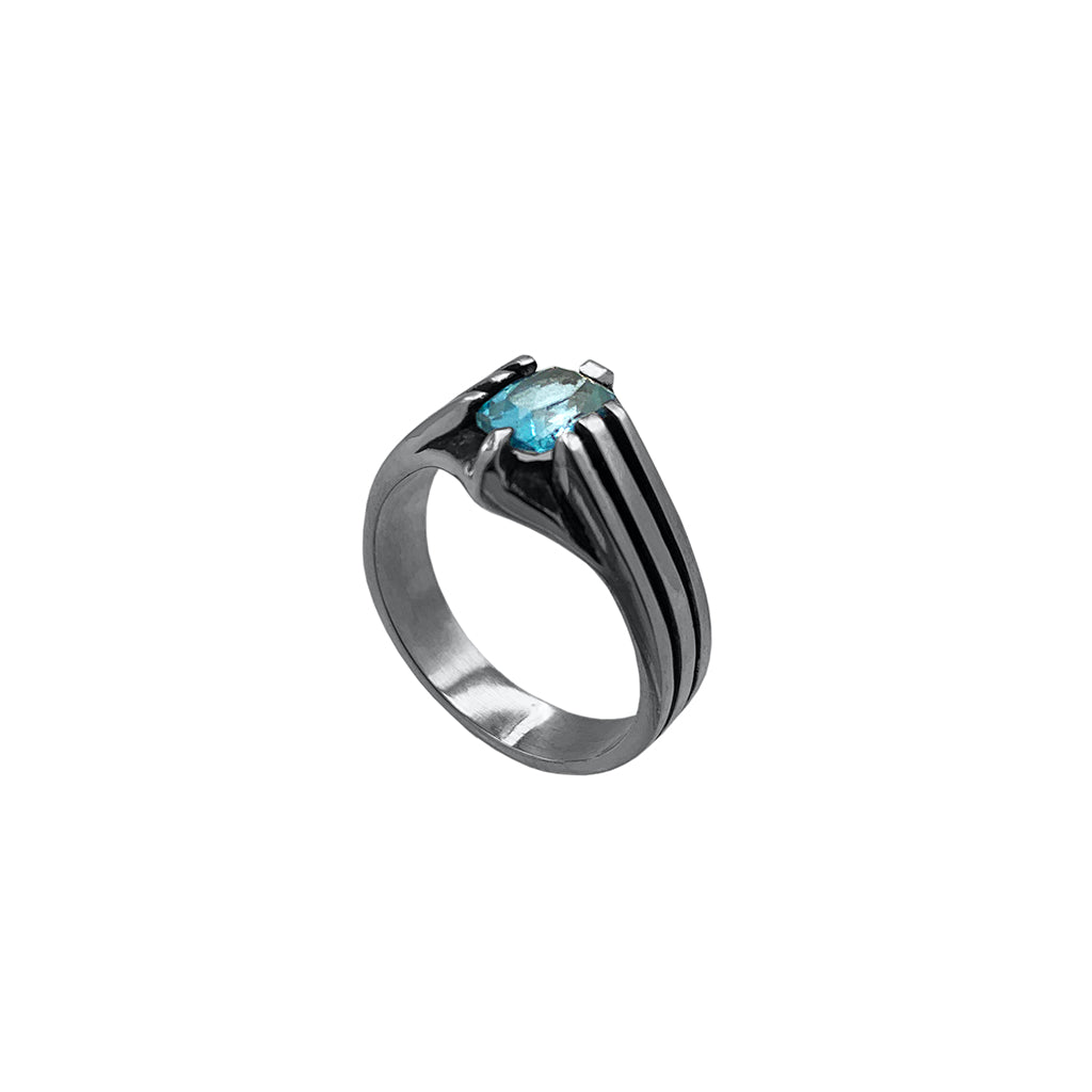 AD RING ( BLUE TOPAZ )