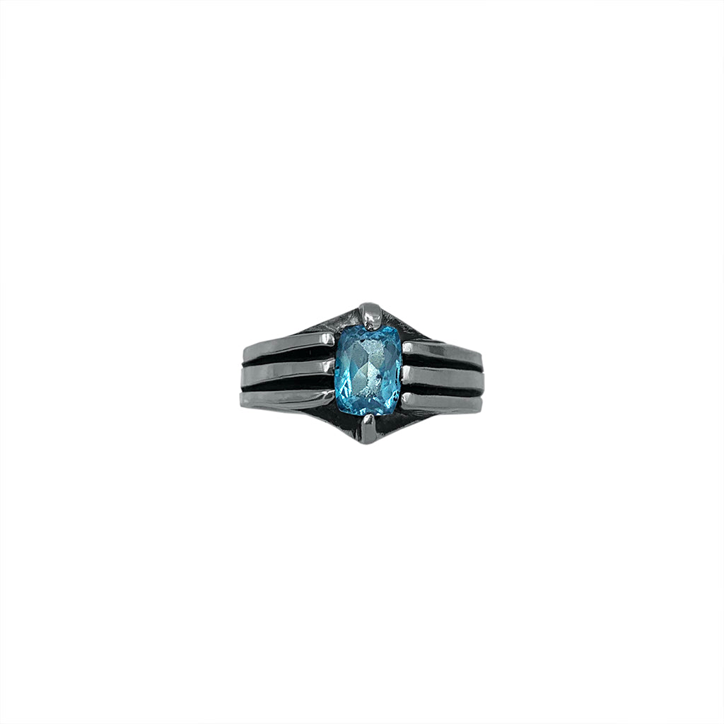 AD RING ( BLUE TOPAZ )