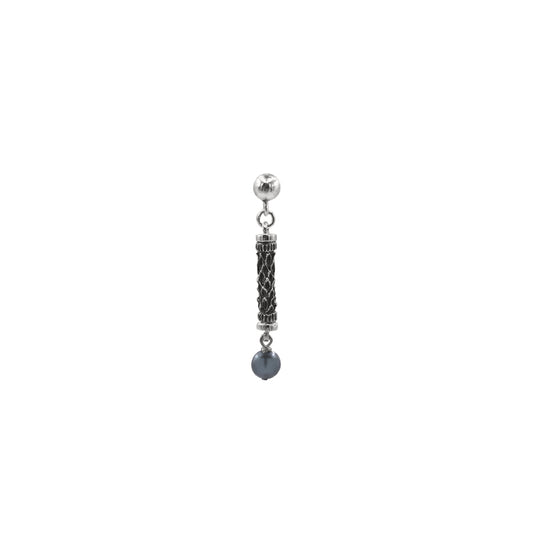 LAURUS EARRING GRAY PEARL